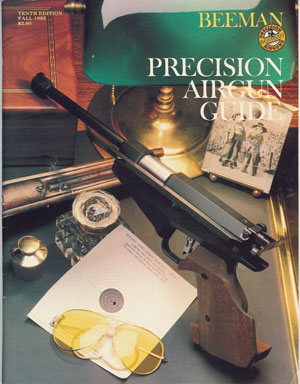 NEW BOOK BEEMAN PRECISION AIRGUN GUIDE EDITION 17 1992-1993 CATALOG 